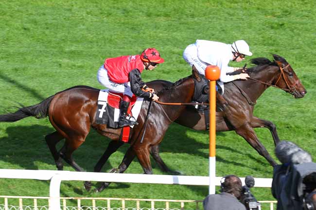 Arrivée quinté pmu PRIX DE LA MARE AUX EVEES à FONTAINEBLEAU