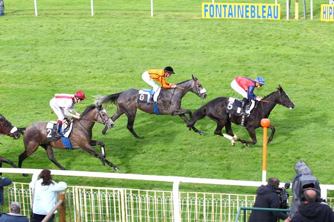 Arrivée quinté pmu PRIX JEAN GILLOIS à FONTAINEBLEAU