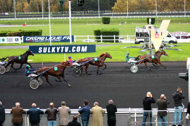 Arrivée quinté pmu PRIX DE COGNAC à PARIS-VINCENNES