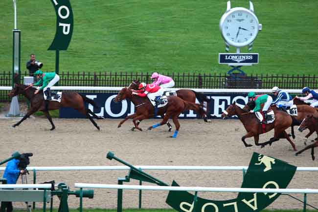 Arrivée quinté pmu PRIX DES BUTTES à CHANTILLY