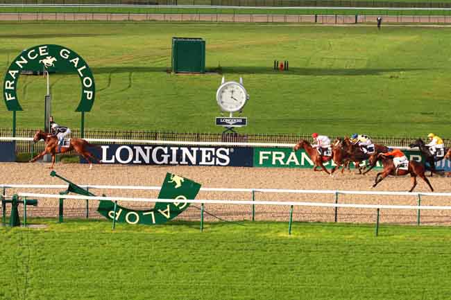 Arrivée quinté pmu PRIX DE L'ALLEE DUBAR à CHANTILLY