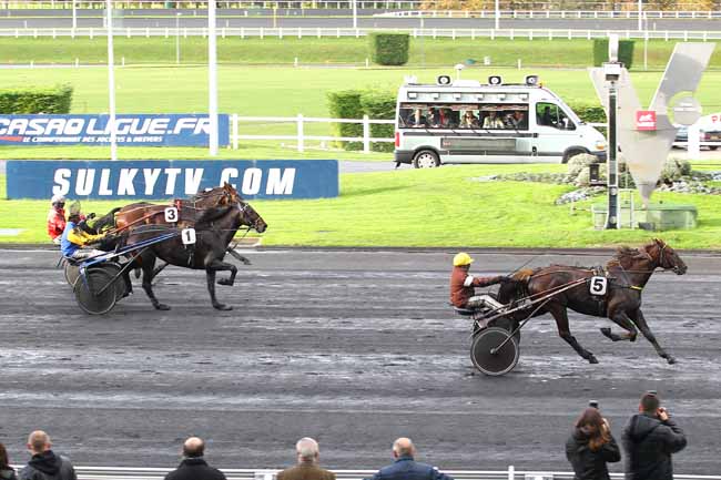 Arrivée quinté pmu PRIX D'ANNECY à PARIS-VINCENNES
