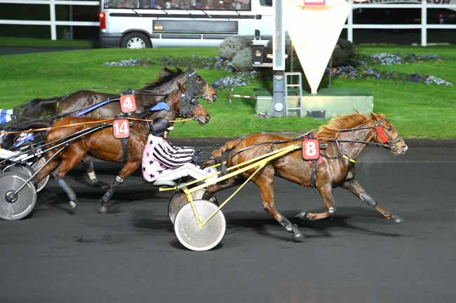 Arrivée quinté pmu PRIX PHOBOS à PARIS-VINCENNES