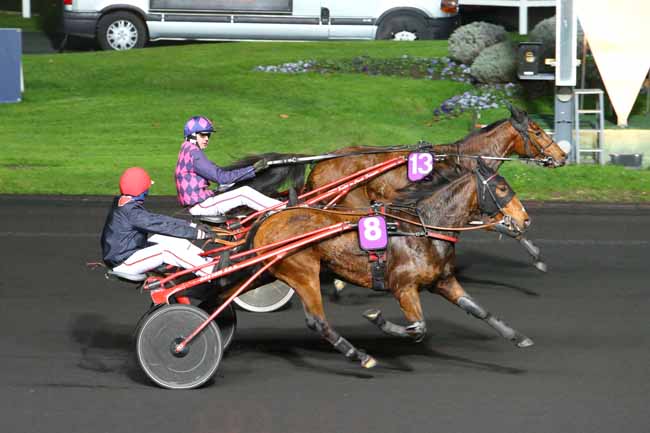 Arrivée quinté pmu PRIX POLYXO à PARIS-VINCENNES