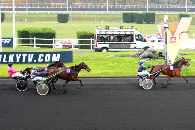 Arrivée quinté pmu COUPE DES AMATEURS (GR B) à PARIS-VINCENNES