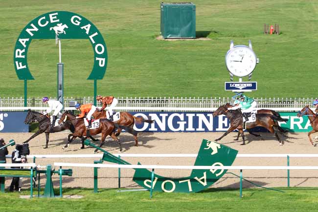 Arrivée quinté pmu PRIX DE MONTPENSIER à CHANTILLY