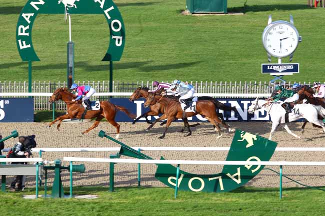 Arrivée quinté pmu PRIX PICARDIE VALOIS à CHANTILLY
