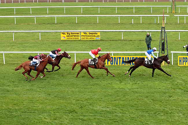 Arrivée quinté pmu PRIX DE LA TOUCHE AUX MULETS à FONTAINEBLEAU