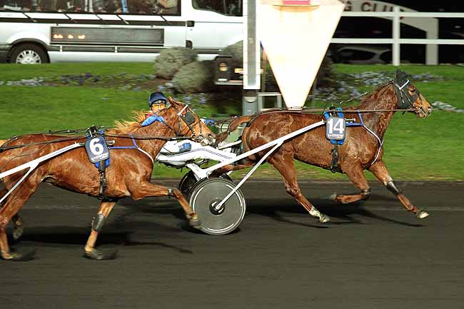 Arrivée quinté pmu PRIX HILDA à PARIS-VINCENNES