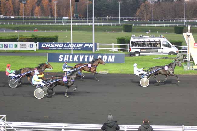 Arrivée quinté pmu PRIX DES AMANDIERS à PARIS-VINCENNES