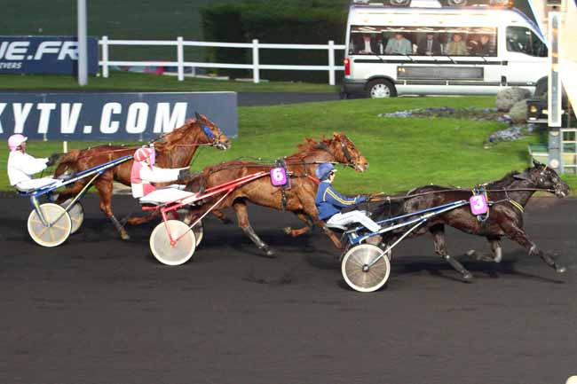 Arrivée quinté pmu PRIX DE SAINT-MALO à PARIS-VINCENNES