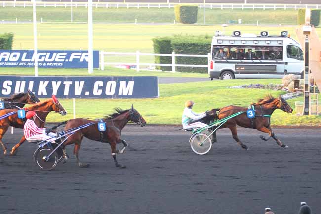 Arrivée quinté pmu PRIX DES GARDENIAS à PARIS-VINCENNES