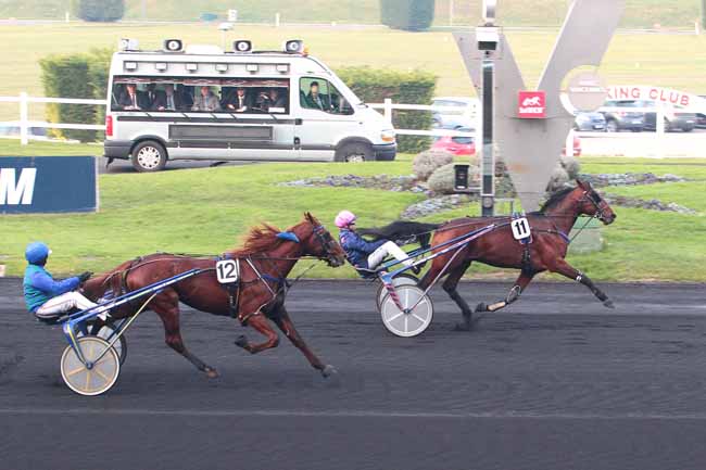 Arrivée quinté pmu PRIX D'EVRECY (GR B) à PARIS-VINCENNES