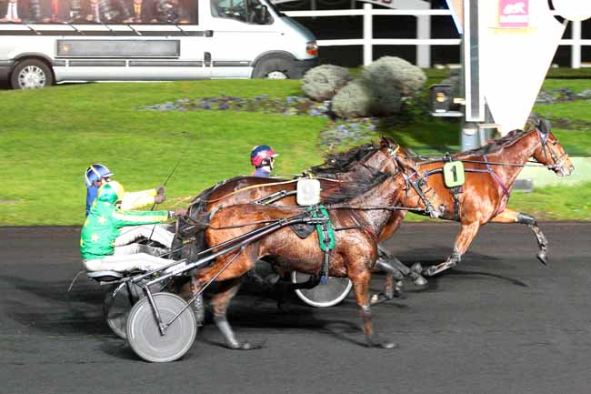 Arrivée quinté pmu PRIX DE PONDURAT à PARIS-VINCENNES