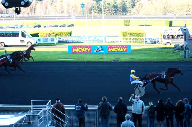 Arrivée quinté pmu PRIX DE BRIARE à PARIS-VINCENNES