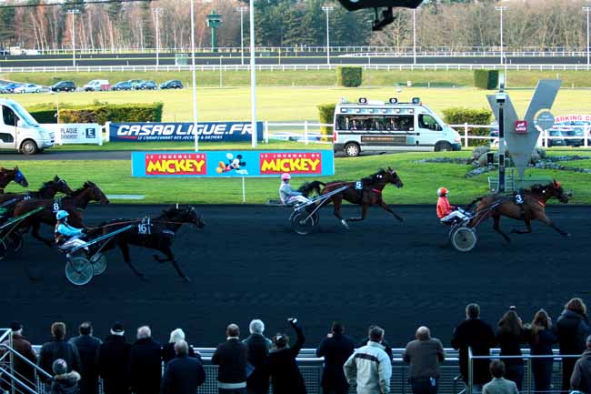 Arrivée quinté pmu PRIX JEAN DUMOUCH - PRIX DE CHATEAUDUN à PARIS-VINCENNES