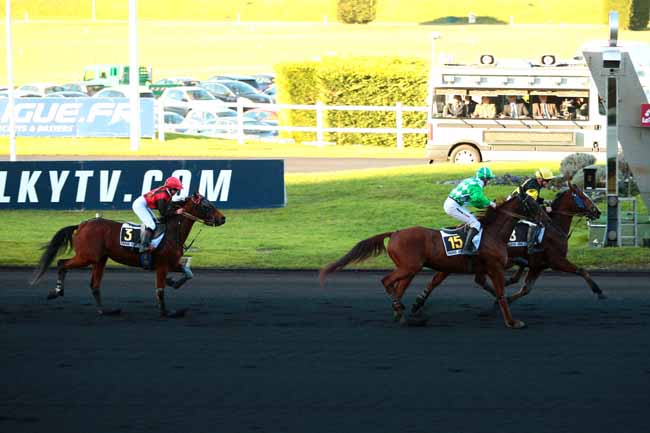 Arrivée quinté pmu PRIX DE LA REOLE à PARIS-VINCENNES