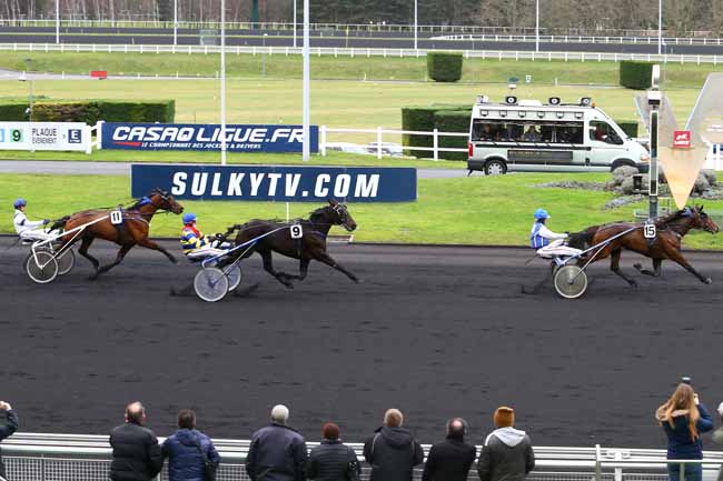Arrivée quinté pmu PRIX DE LA MOSELLE à PARIS-VINCENNES