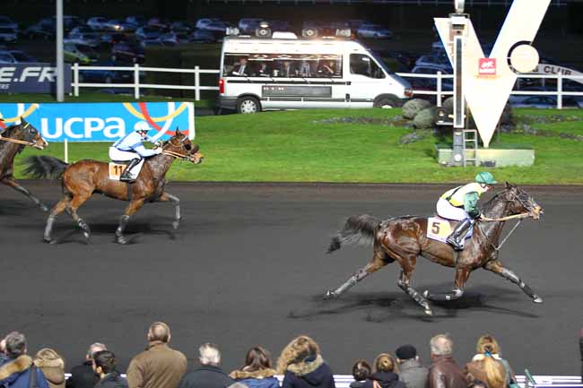 Arrivée quinté pmu PRIX DE CABRIERES à PARIS-VINCENNES