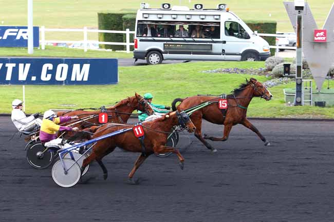 Arrivée quinté pmu PRIX DE JUSSAC à PARIS-VINCENNES
