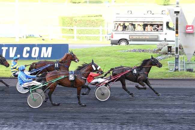 Arrivée quinté pmu PRIX DE BONNEUIL à PARIS-VINCENNES