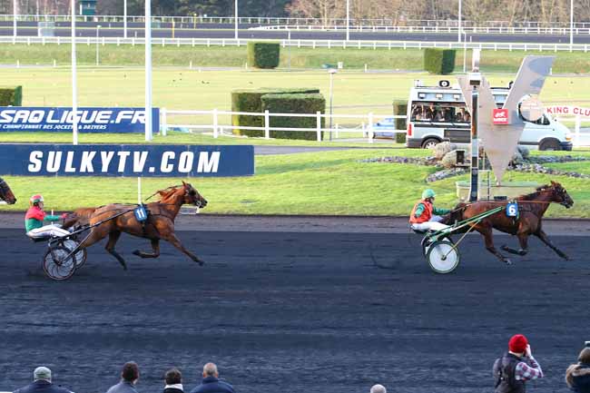 Arrivée quinté pmu PRIX DE SAINT-DENIS à PARIS-VINCENNES