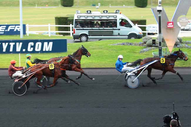 Arrivée quinté pmu PRIX DE DOUAI à PARIS-VINCENNES