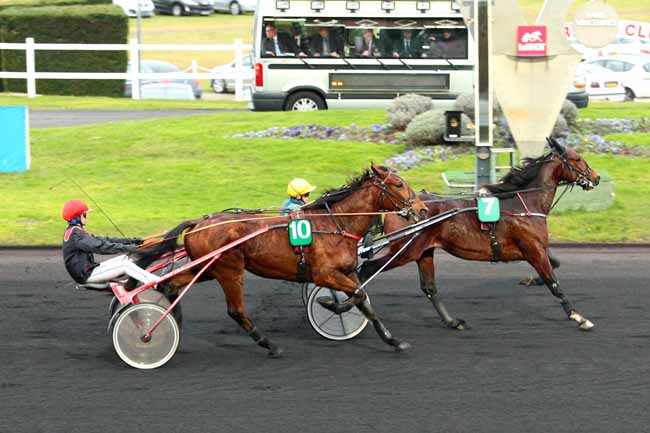 Arrivée quinté pmu PRIX DE GONTAUD à PARIS-VINCENNES