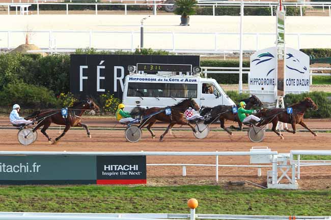 Arrivée quinté pmu PRIX DE LA COTE VERMEILLE à CAGNES-SUR-MER