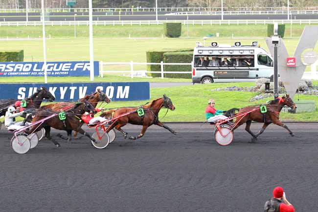 Arrivée quinté pmu PRIX DE SAINT-POL à PARIS-VINCENNES