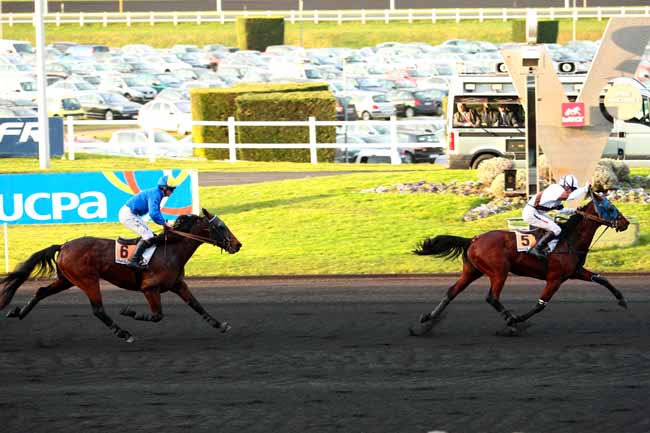 Arrivée quinté pmu PRIX CAMILLE DE WAZIERES à PARIS-VINCENNES