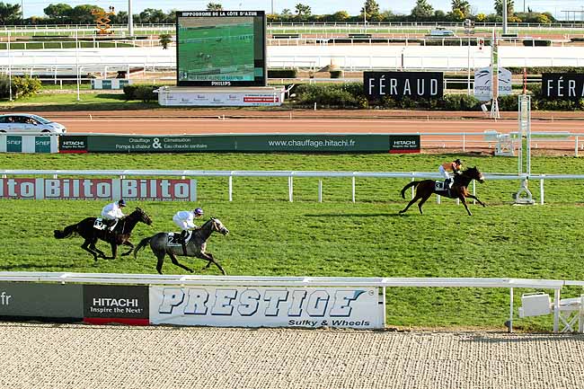 Arrivée quinté pmu PRIX ROBERT VILLENEUVE-BARGEMON à CAGNES-SUR-MER