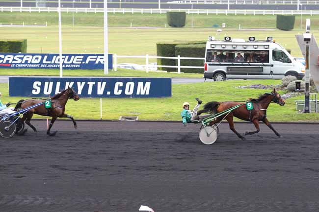 Arrivée quinté pmu PRIX DE SAINT-OMER à PARIS-VINCENNES