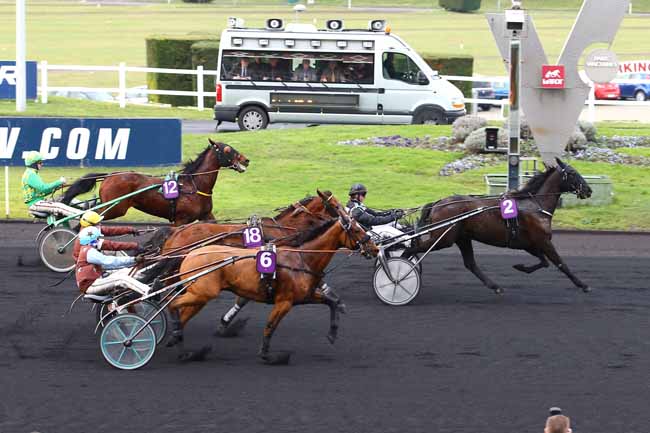 Arrivée quinté pmu PRIX DE PONTARLIER à PARIS-VINCENNES