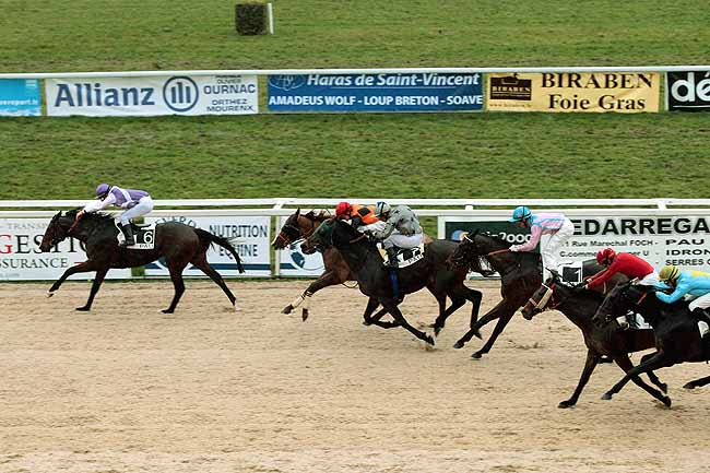 Arrivée quinté pmu PRIX DE LIVRON à PAU