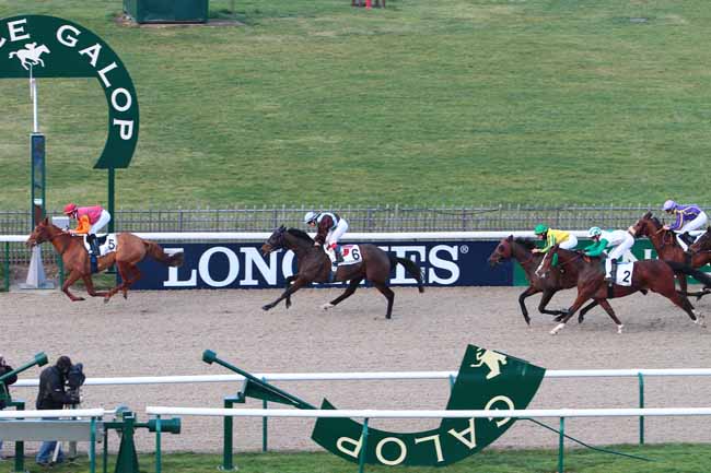 Arrivée quinté pmu PRIX DU VIEUX CHEMIN DE CREIL à CHANTILLY