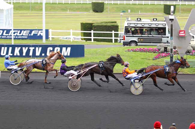 Arrivée quinté pmu PRIX JEAN ET ANDRE DE LA VAISSIERE à PARIS-VINCENNES