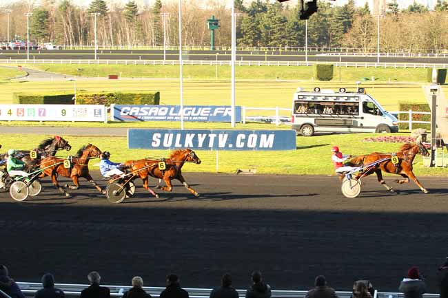 Arrivée quinté pmu PRIX DE BRIEY à PARIS-VINCENNES