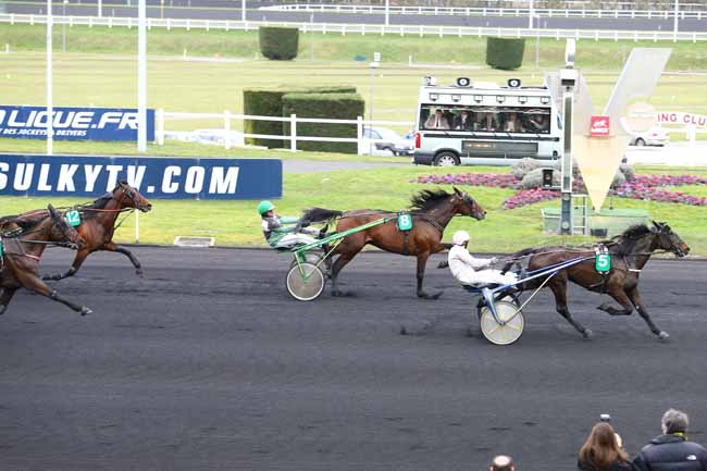 Arrivée quinté pmu PRIX DE BERCY (GR A) à PARIS-VINCENNES