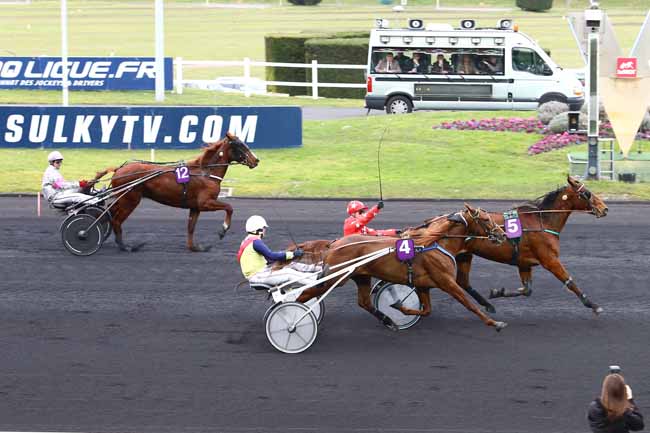 Arrivée quinté pmu PRIX DE BERCY (GR B) à PARIS-VINCENNES