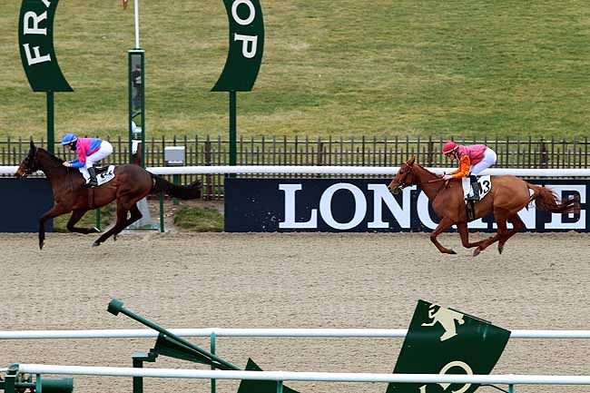 Arrivée quinté pmu PRIX DE LA ROUTE DES GRANDS CHENES à CHANTILLY