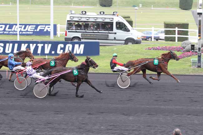 Arrivée quinté pmu PRIX DE CARHAIX à PARIS-VINCENNES