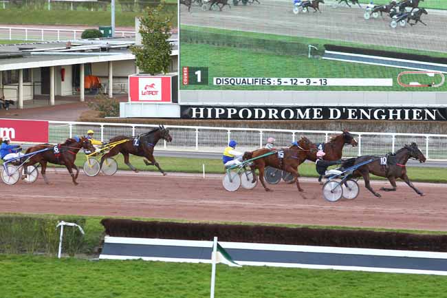 Arrivée quinté pmu PRIX DE SAINT-PIERRE-LA-COUR à ENGHIEN