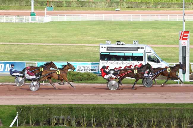 Arrivée quinté pmu PRIX DE MONTSALVY à ENGHIEN