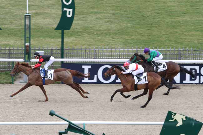 Arrivée quinté pmu PRIX DE LA ROUTE JUSTICE à CHANTILLY