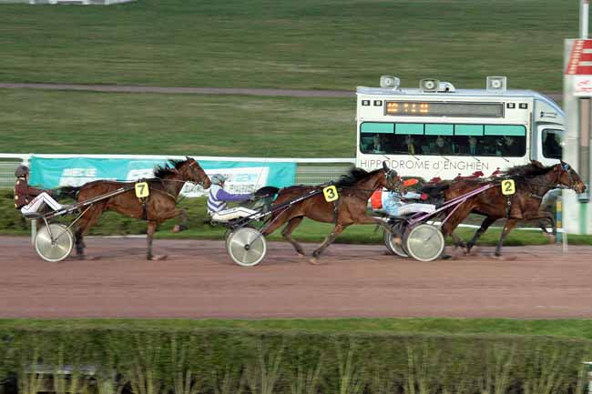 Arrivée quinté pmu PRIX QUICK WILLIAMS à ENGHIEN
