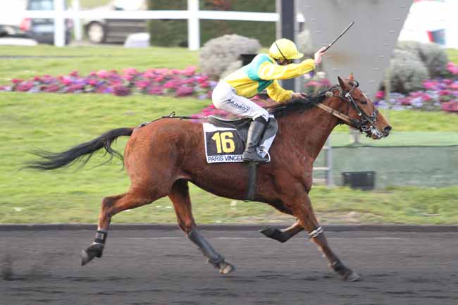 Arrivée quinté pmu PRIX VIVIER DE MONTFORT (PRIX POULBOT) à PARIS-VINCENNES