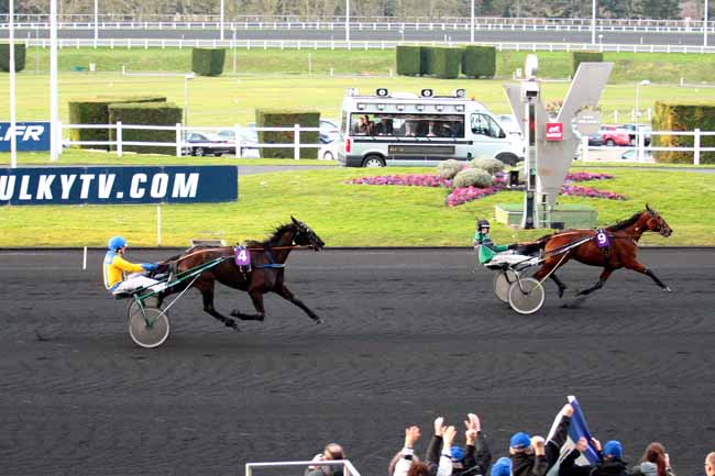 Arrivée quinté pmu PRIX DE L'UNION EUROPEENNE à PARIS-VINCENNES