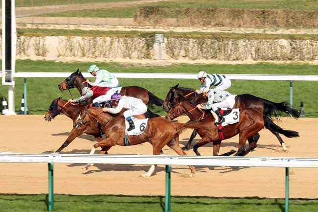 Arrivée quinté pmu PRIX DE LESSARD-LE-CHENE à DEAUVILLE