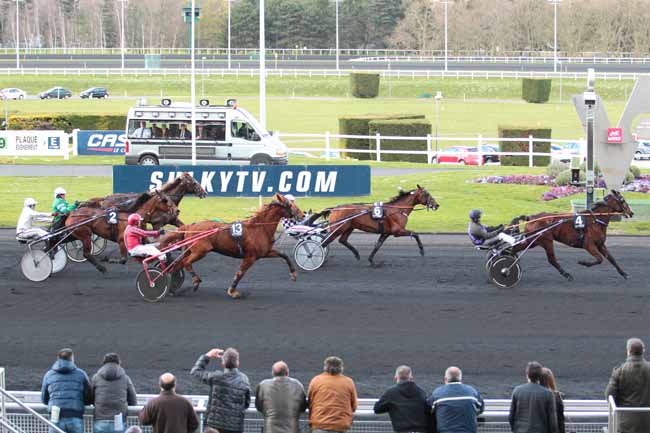 Arrivée quinté pmu PRIX JEAN CABROL à PARIS-VINCENNES